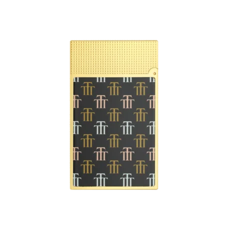 LIGNE 2 Lacquered lighter Trinidad Black