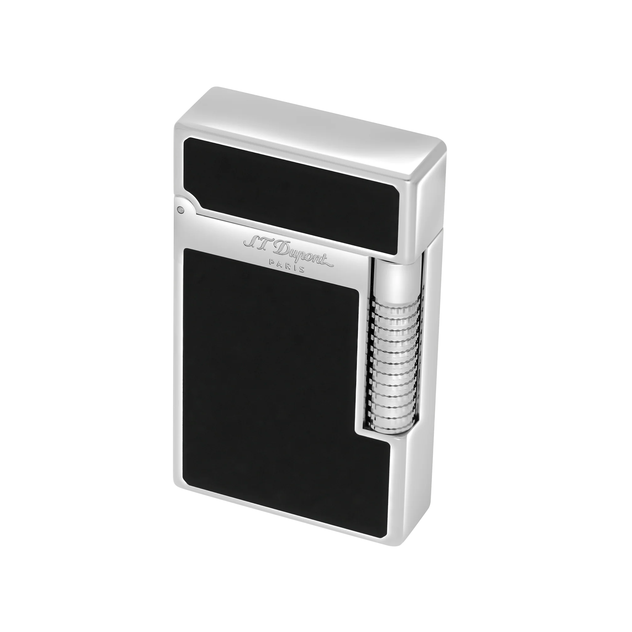 Le Grand Dupont Lacquered lighter Black - Image 2