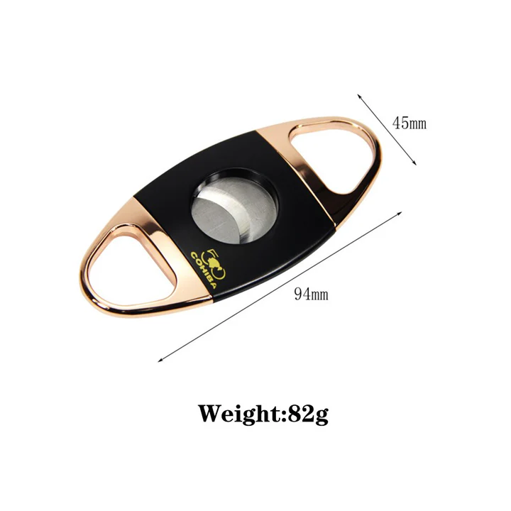 COHIBA 50 WINDPROOF 3 TORCH JET FLAME CIGAR LIGHTER SET (BLACK) - Image 2