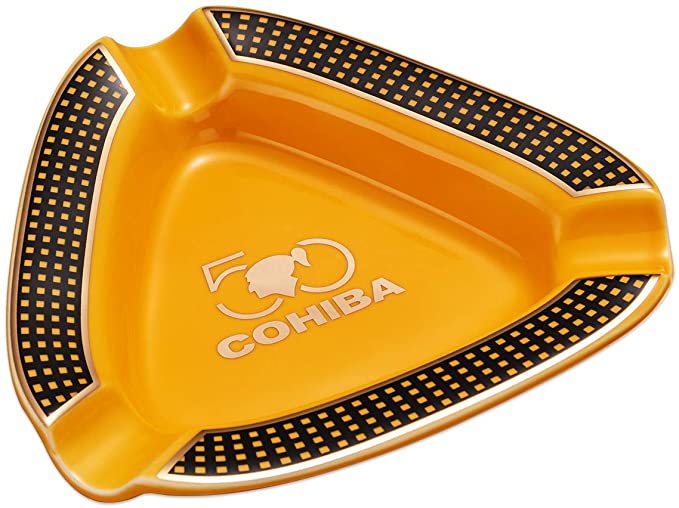 Cohiba 50th Aniversario Triangle Ashtray – Orange