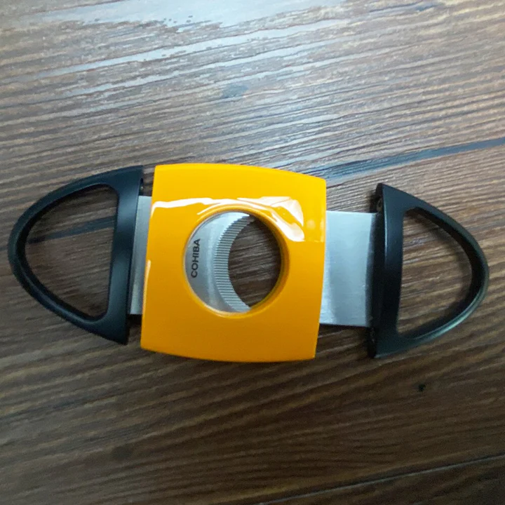 COHIBA CIGAR LIGHTER CUTTER WINDPROOF TORCH 3 JET FLAME SET - Image 2