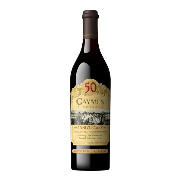 Caymus 2022 Napa Valley 50th Anniversary Cabernet Sauvignon 750ml