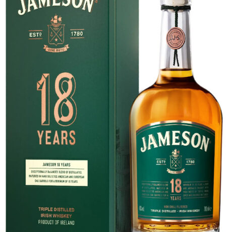 Jameson 18 Year Old Irish Whiskey