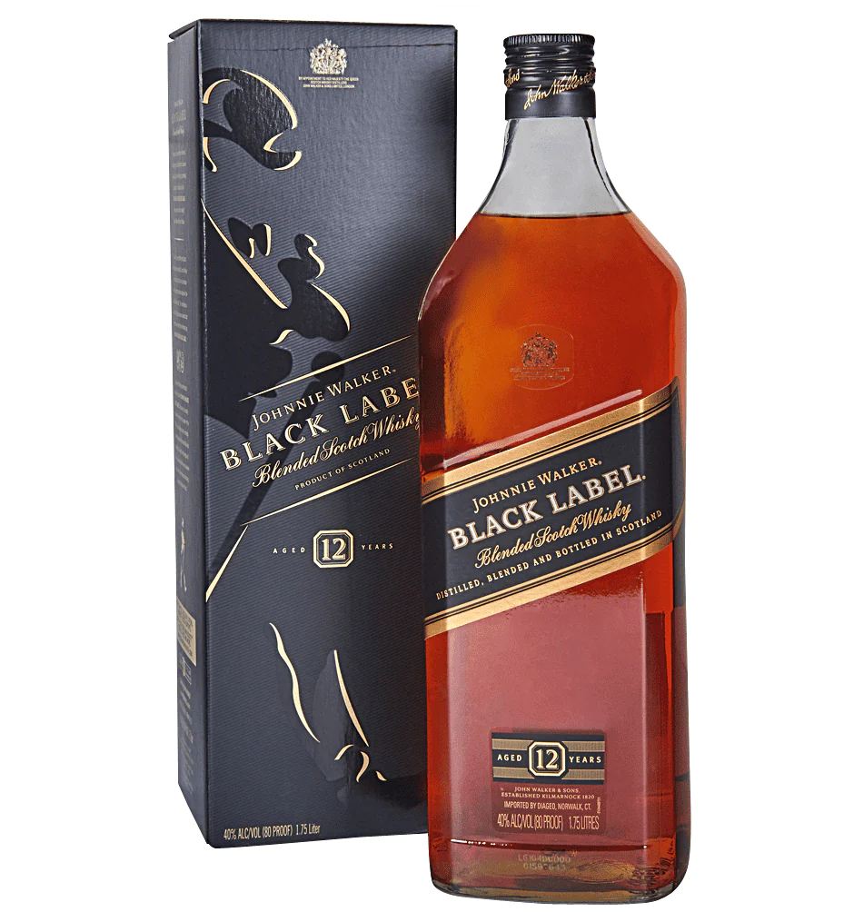 Johnnie Walker Black Label 12 Year Old Highlands Origin Scotch | 700ML