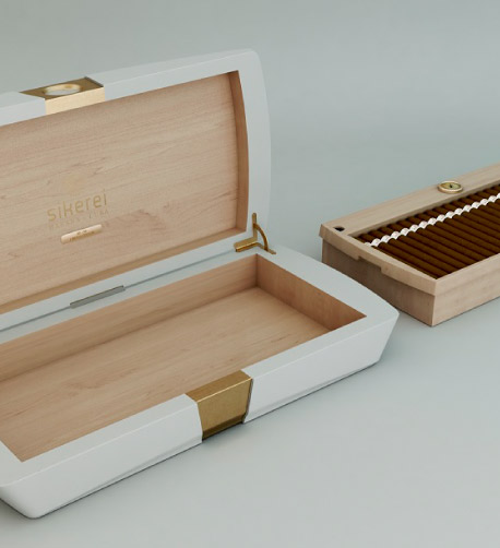 Limited Edition Humidor “San Cristóbal de La Habana” White - Image 3