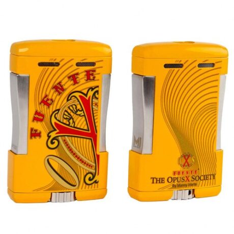 Fuente The OpusX Society OXS Table Top Lighters Yellow