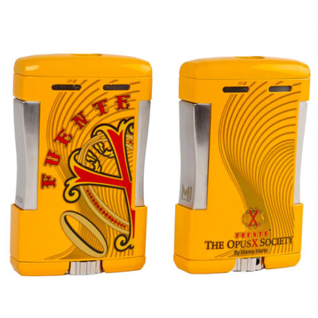 Fuente The OpusX Society OXS Table Top Lighters Yellow