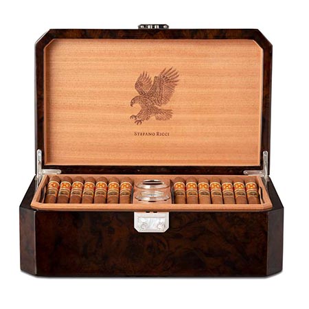 Stefano Ricci Desk Humidor with 40 Opus Cigars