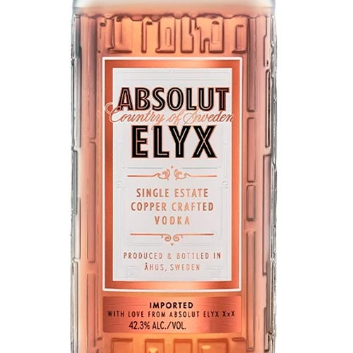 Absolut Elyx Single Estate Handcrafted Vodka (750mL) - Image 2