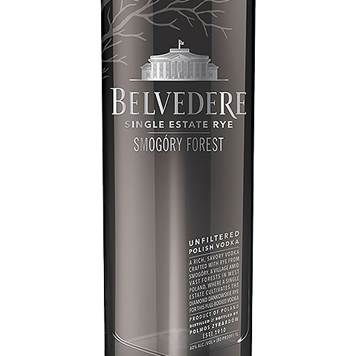 Belvedere Single Estate Rye Smogory Forest Vodka - Image 2