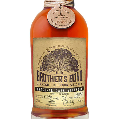 Brother's Bond Original Cask Strength Straight Bourbon Whiskey - Image 2