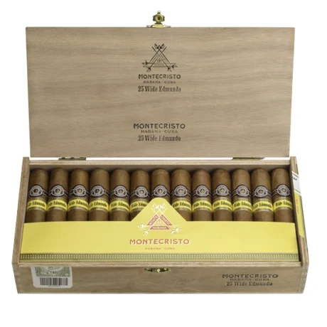 Montecristo Wide Edmundo Cigar – Box of 25