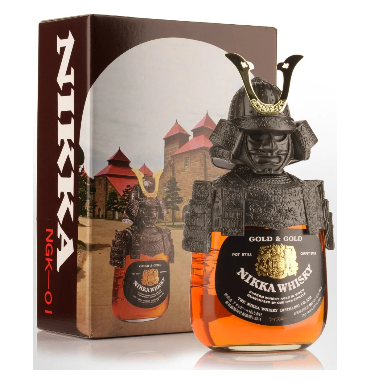 Nikka G&G Gold & Gold Samurai Edition Blended Whisky 750ml