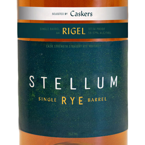Stellum Single Barrel Rye Rigel A4 (Caskers Staff Pick) - Image 2