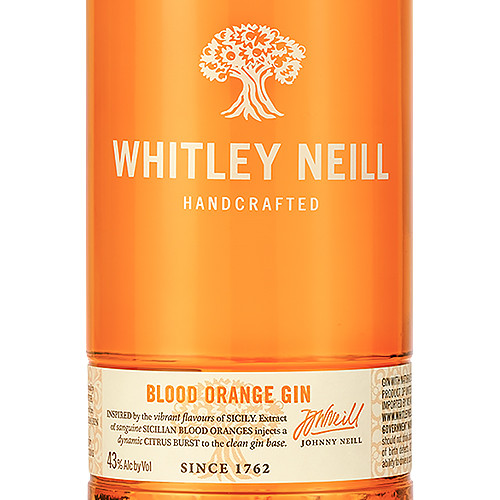Whitley Neill Blood Orange Handcrafted Gin - Image 2