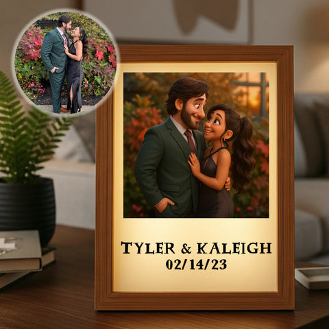 Animated Light Up Picture Frame