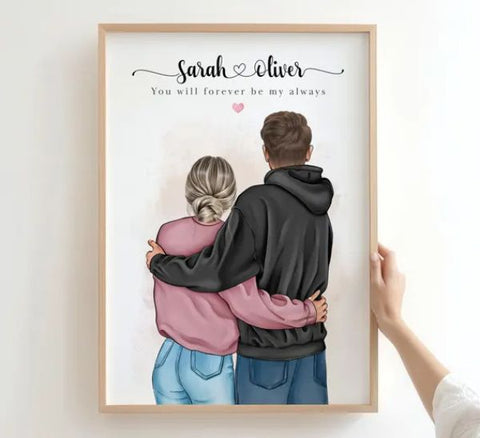 Personalized Couple Print