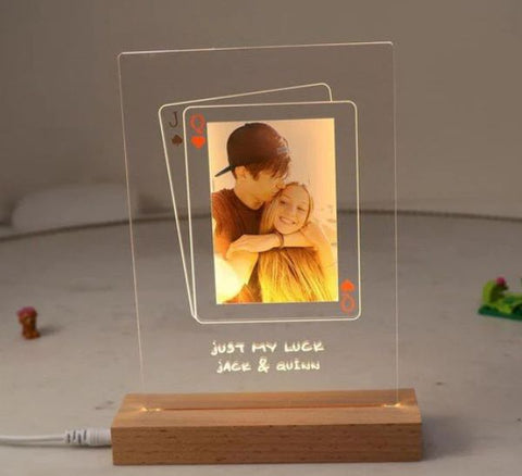 Lucky in Love Acrylic Plaque